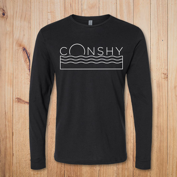 Conshy River Long Sleeve Tee (Black)