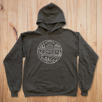 Conshy Circle Hoodie (Charcoal)