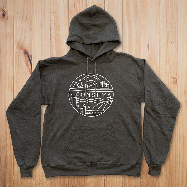 Conshy Circle Hoodie (Charcoal)