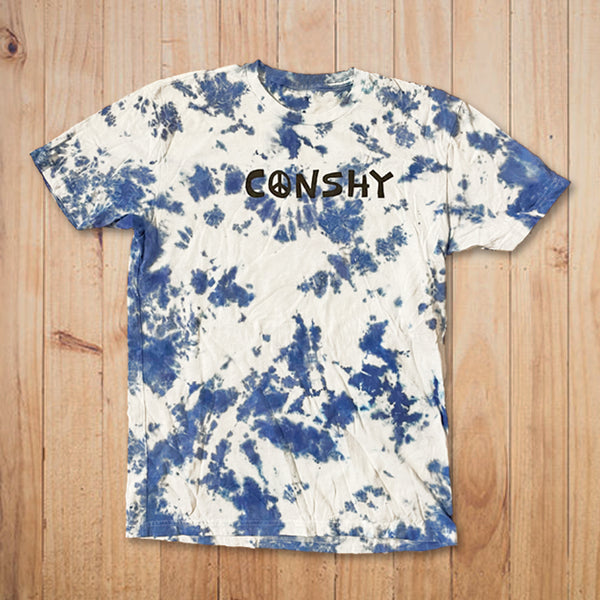 Conshy Peace Short Sleeve Tee (Indigo - Tie Dye)