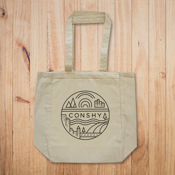 Tote Bag (Black print)